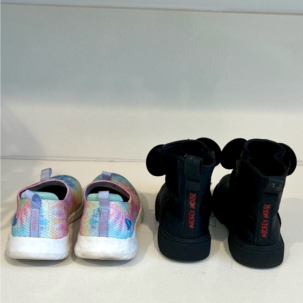 Toddler Girl Shoes Bundle Sneakers Boots Size 7–8 Zara Skechers Cat & Jack - Picture 3 of 5